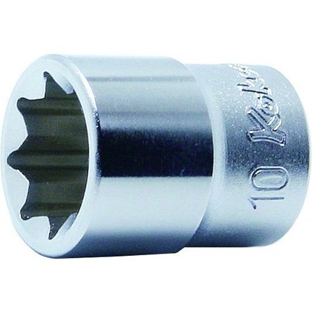 KO-KEN Socket 5/16 Double Square 22mm 1/4 Sq. Drive 2415A-5/16